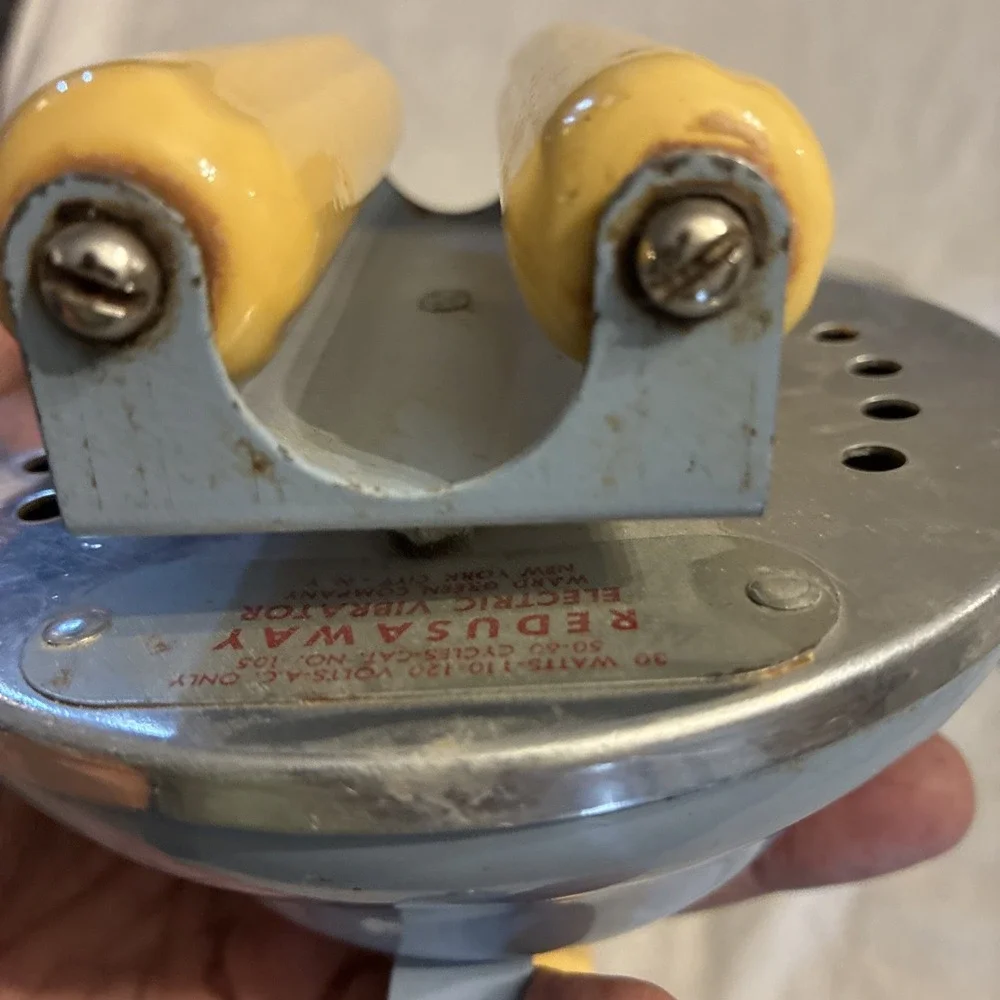Vintage 1950's Redusaway Electric VIBRATOR Massager Works GREAT!! Ward Green Co.